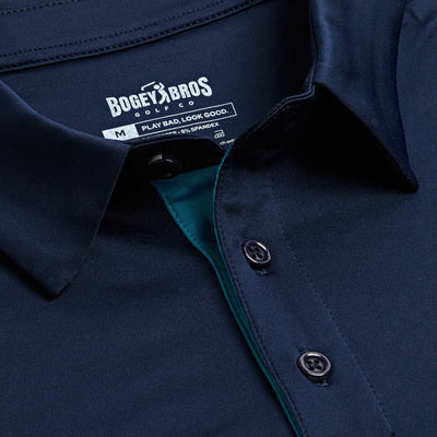Solid Navy Polo