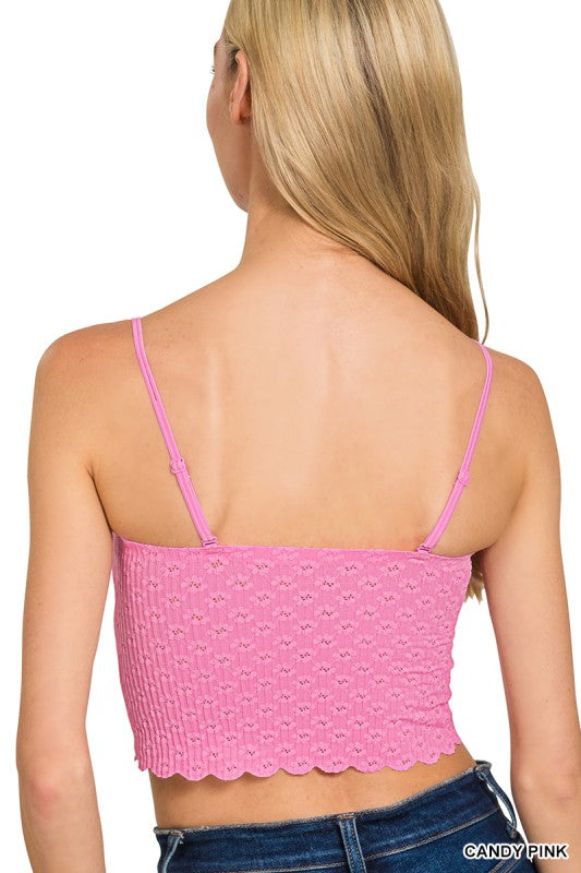 Seamless Lace Bralette