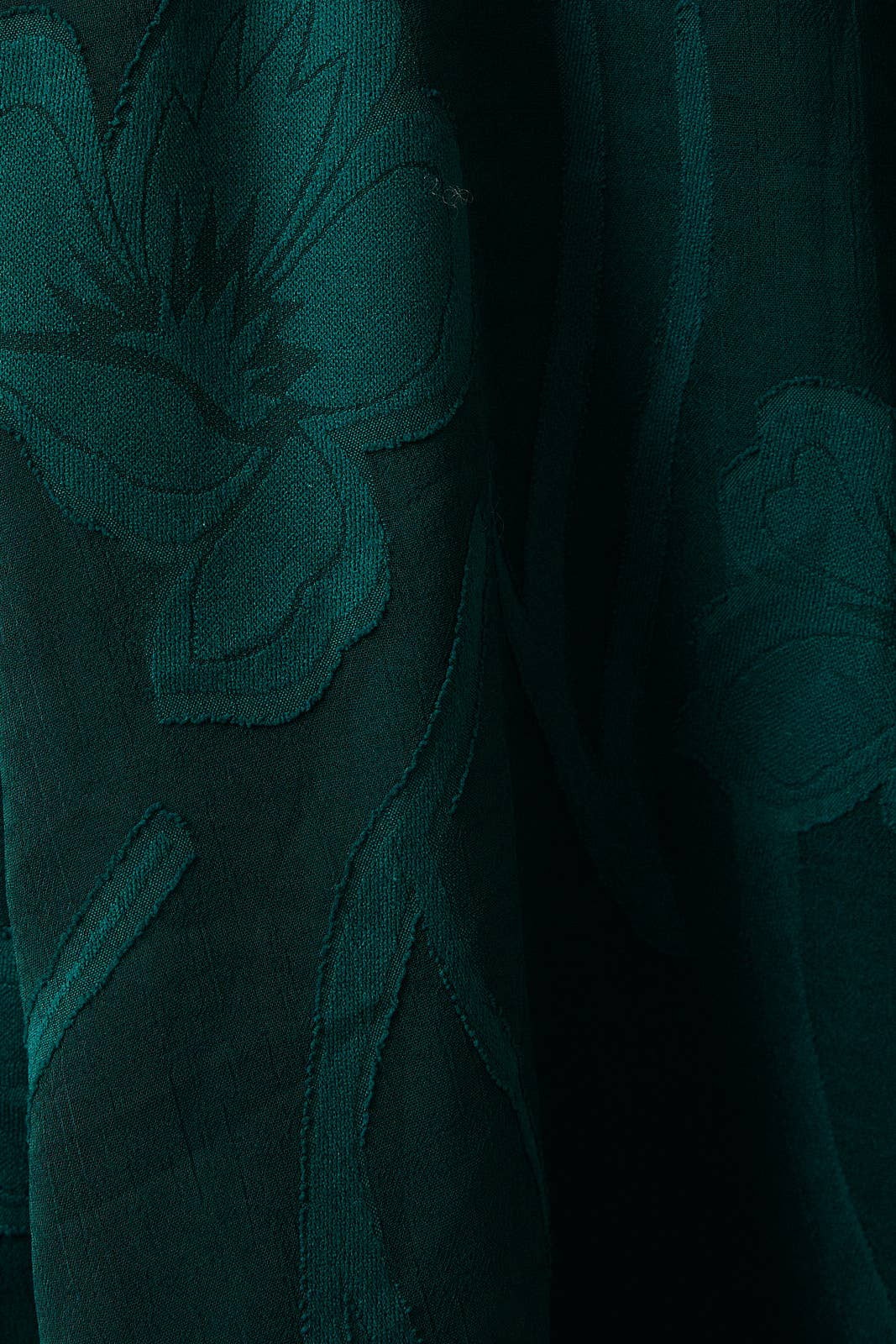 Emerald Long Sleeve Mini Dress