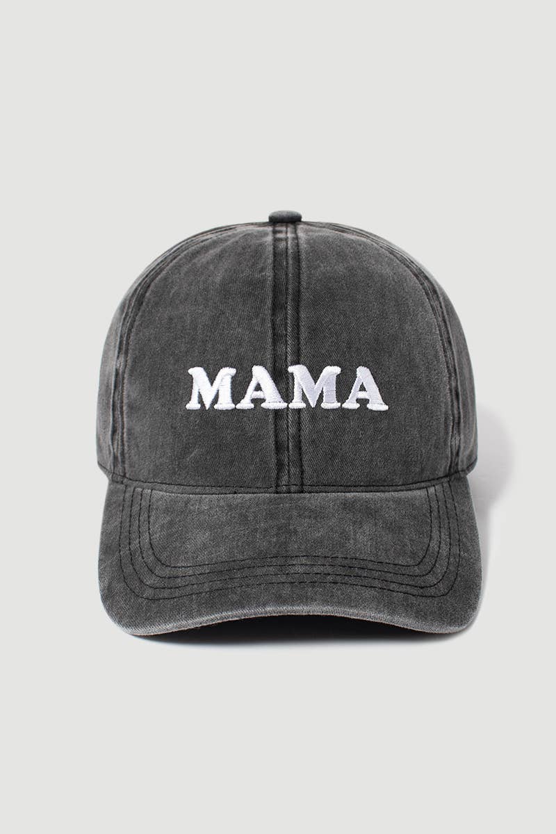 MAMA Print Baseball Hat- OS