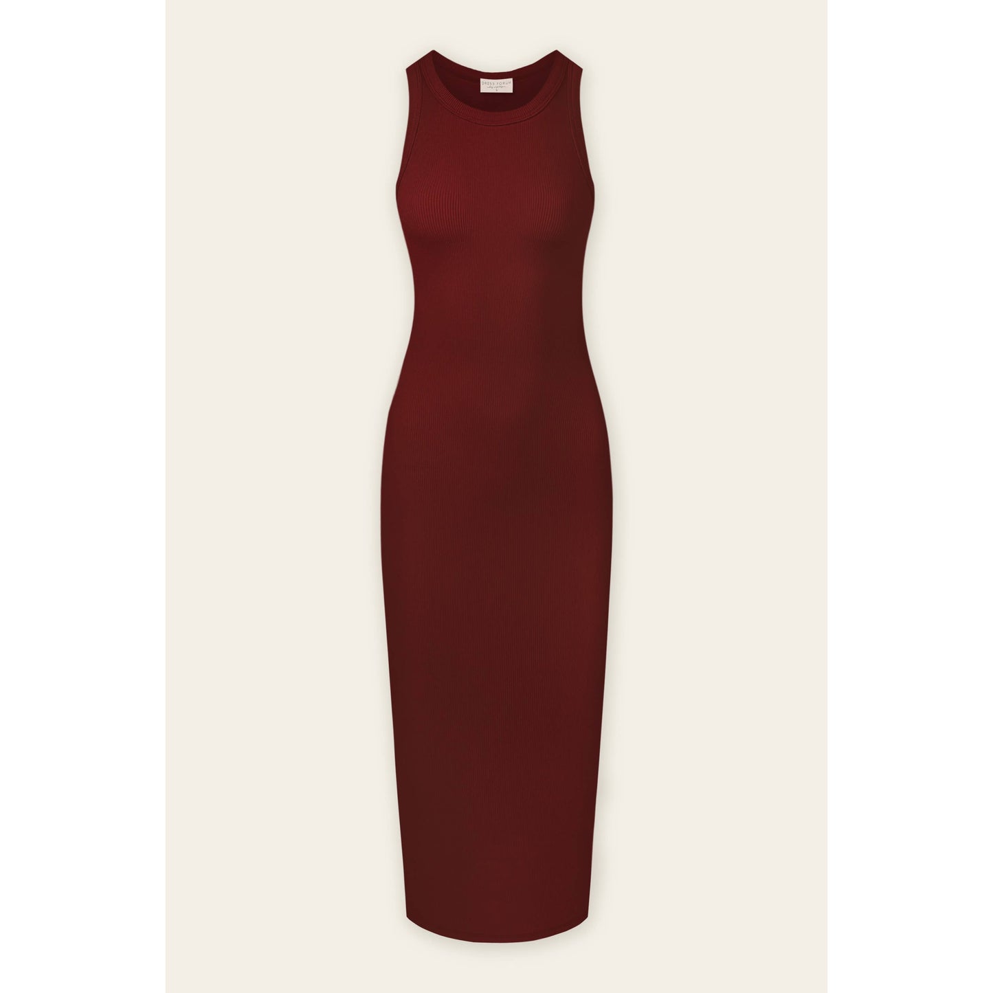High Crew Racerback Midi Dress