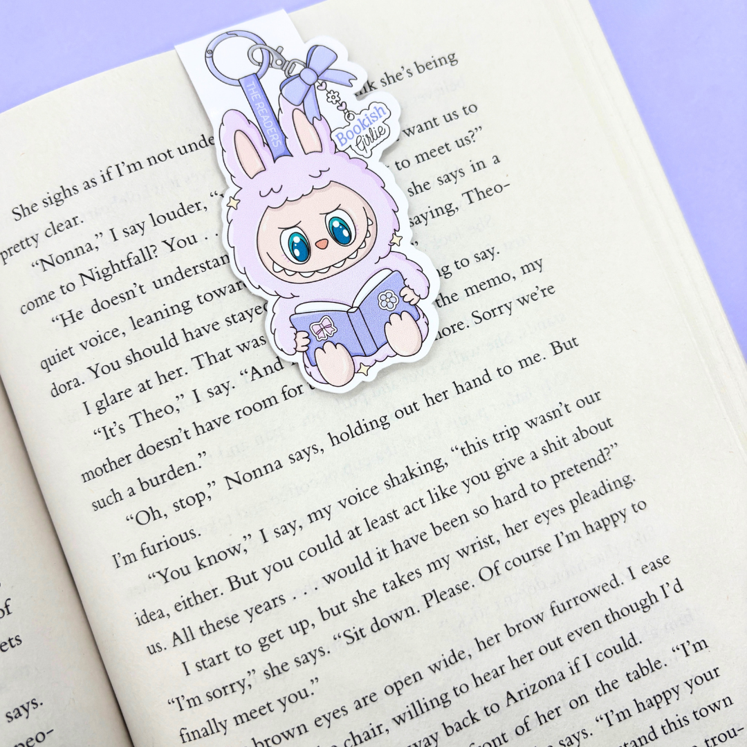 LaBookish Girlie| Magnetic Bookmark - OS