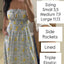 Lemon Blossom Tube Dress