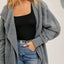 Faux Fur So Soft Plush Hooded Jacket With Pockets - OS