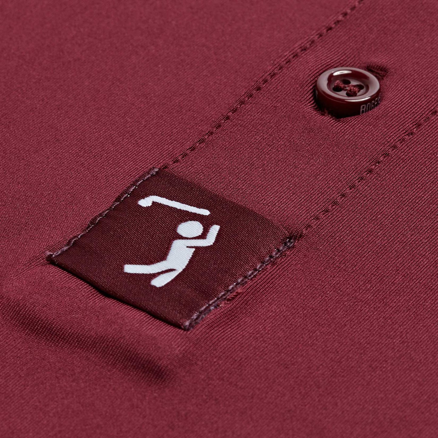 Solid Maroon - Golf Polo