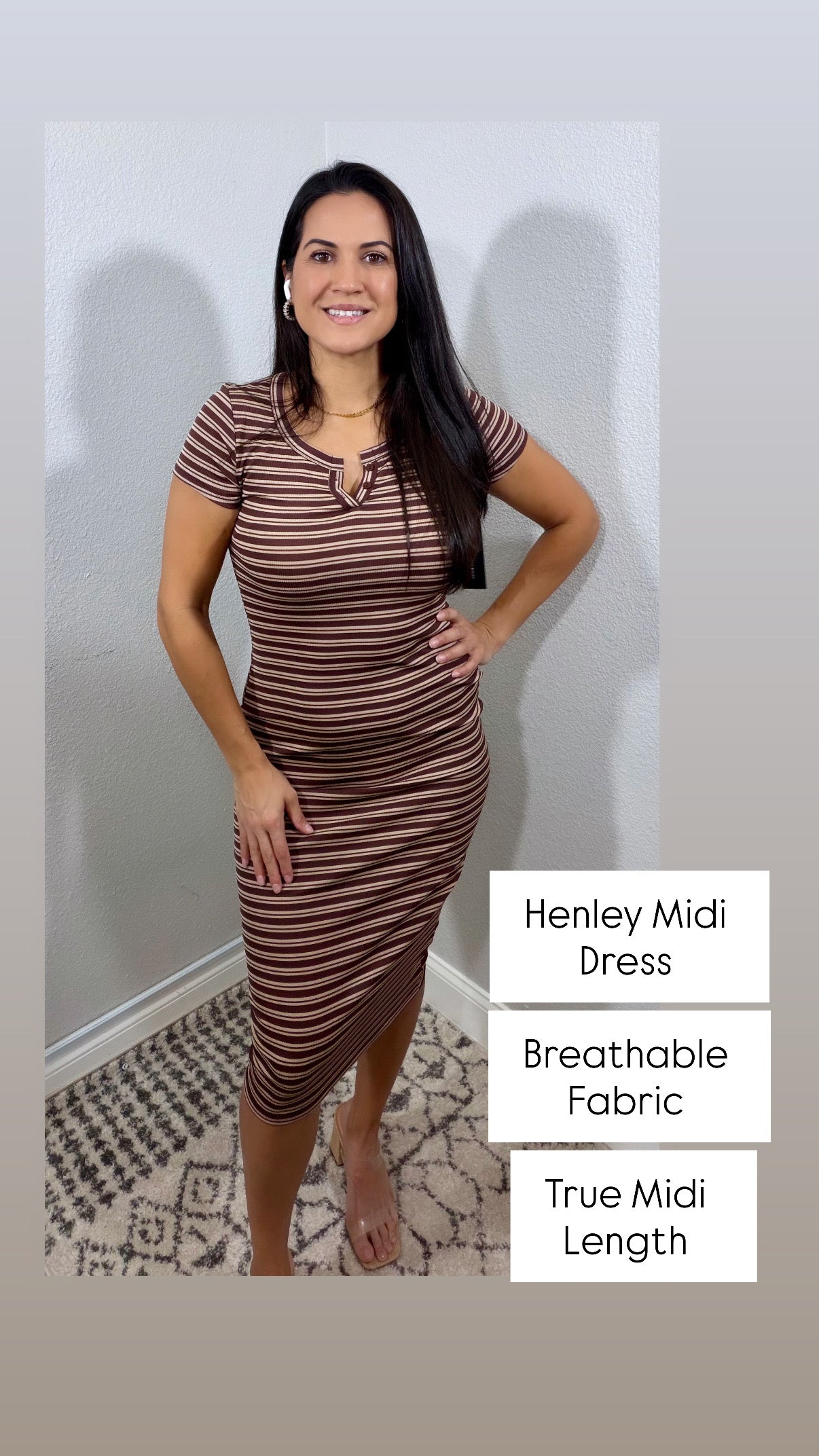 Henley Midi Dress