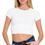 Seamless Short Sleeve Crop Tee