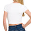 Seamless Short Sleeve Crop Tee