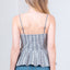 Plaid Ruffle Top