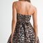Leopard Sweetheart Mini Dress