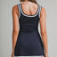 Scuba Contrast Trim Dress With Shorts