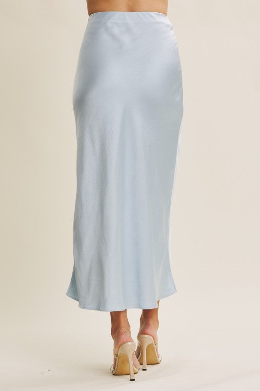 Silky Satin Maxi Skirt