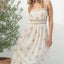 Natural Embroidery Maxi Dress