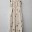 Natural Embroidery Maxi Dress