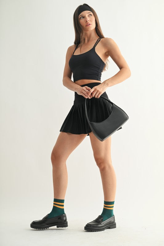 Venice Cloud Light Criss-cross Sports Bra