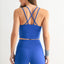 Venice Cloud Light Criss-cross Sports Bra