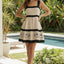 Contrast Lace Baby Doll Dress