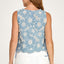 Sunflower Embroidery Detail Tank