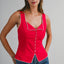 Sweetheart Lace Trim Top