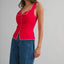 Sweetheart Lace Trim Top