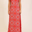 Bandana Print Halter Maxi Dress