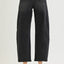 Black Barrel Crop Jeans