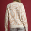 Heart Print Crew Neck Sweater