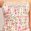 Pink Floral Spaghetti Strap Dress