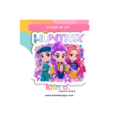 Kpop the Huntrix | Sticker Die Cut