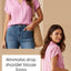 Minimalist Drop Shoulder Button Up Blouse