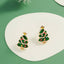 Christmas Tree  Earrings OS