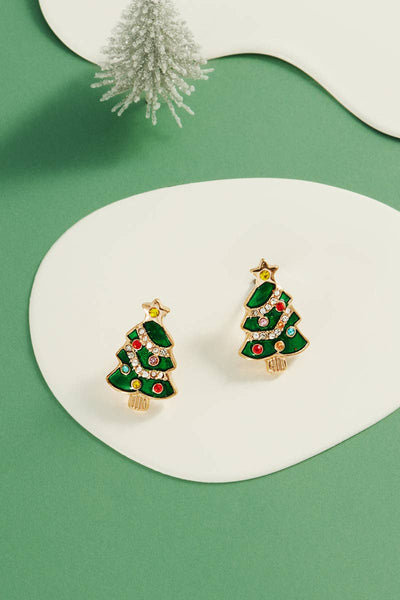 Christmas Tree  Earrings OS