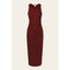 High Crew Racerback Midi Dress