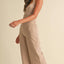Sleeveless Halter Neck Jumpsuit