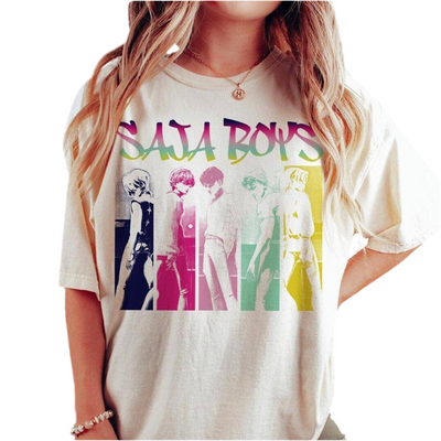 Saja Boy K-Pop Hunter Movie Shirt, Vintage Movie Tee Shirt