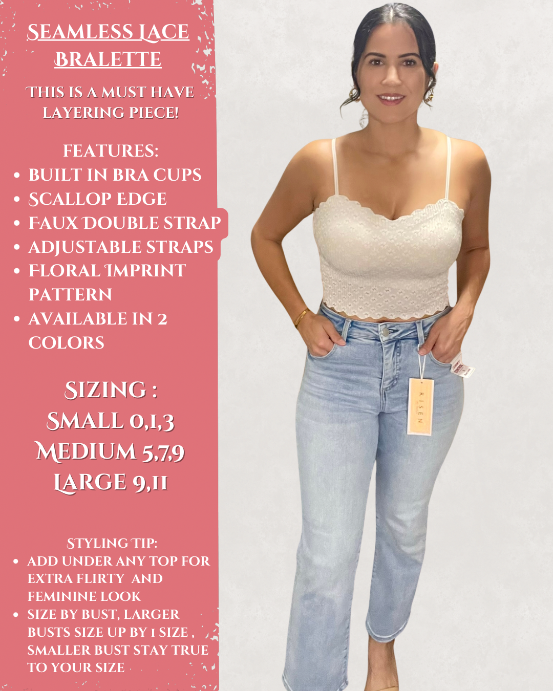 Seamless Lace Bralette