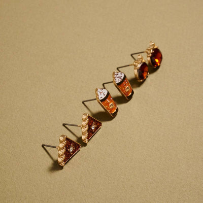 Fall Treat Trio Set Pumpkin Pie Latte- OS