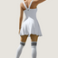 Women Workout Golf Tennis Dress with Shorts Pocket