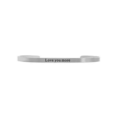 Love you more Bracelet- OS