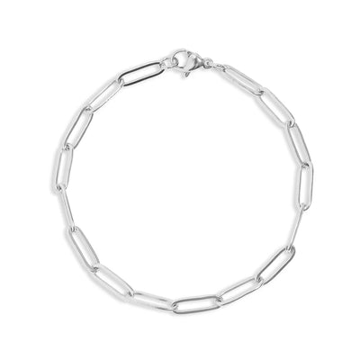 Paperclip Chain Bracelet -OS