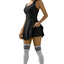 Women Workout Golf Tennis Dress with Shorts Pocket