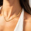 Sunburst Chain Necklace- OS