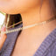 Chevron Chain Necklace-OS