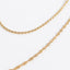 18K Gold Plated Singapore Chain Necklace
