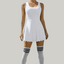 Women Workout Golf Tennis Dress with Shorts Pocket