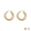 Chunky Hoop Earring- OS