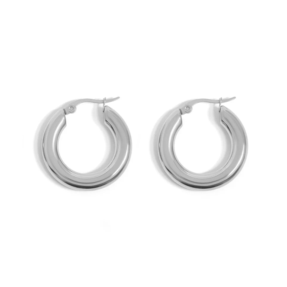 Chunky Hoop Earring- OS