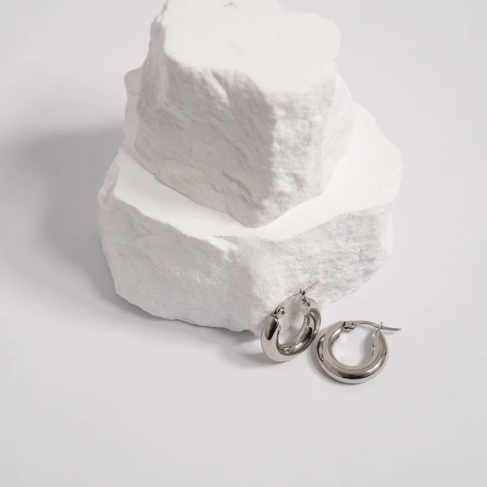 Chunky Hoop Earring- OS