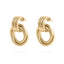Double Round Stud Earring
