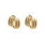 Abstract Stud Earring